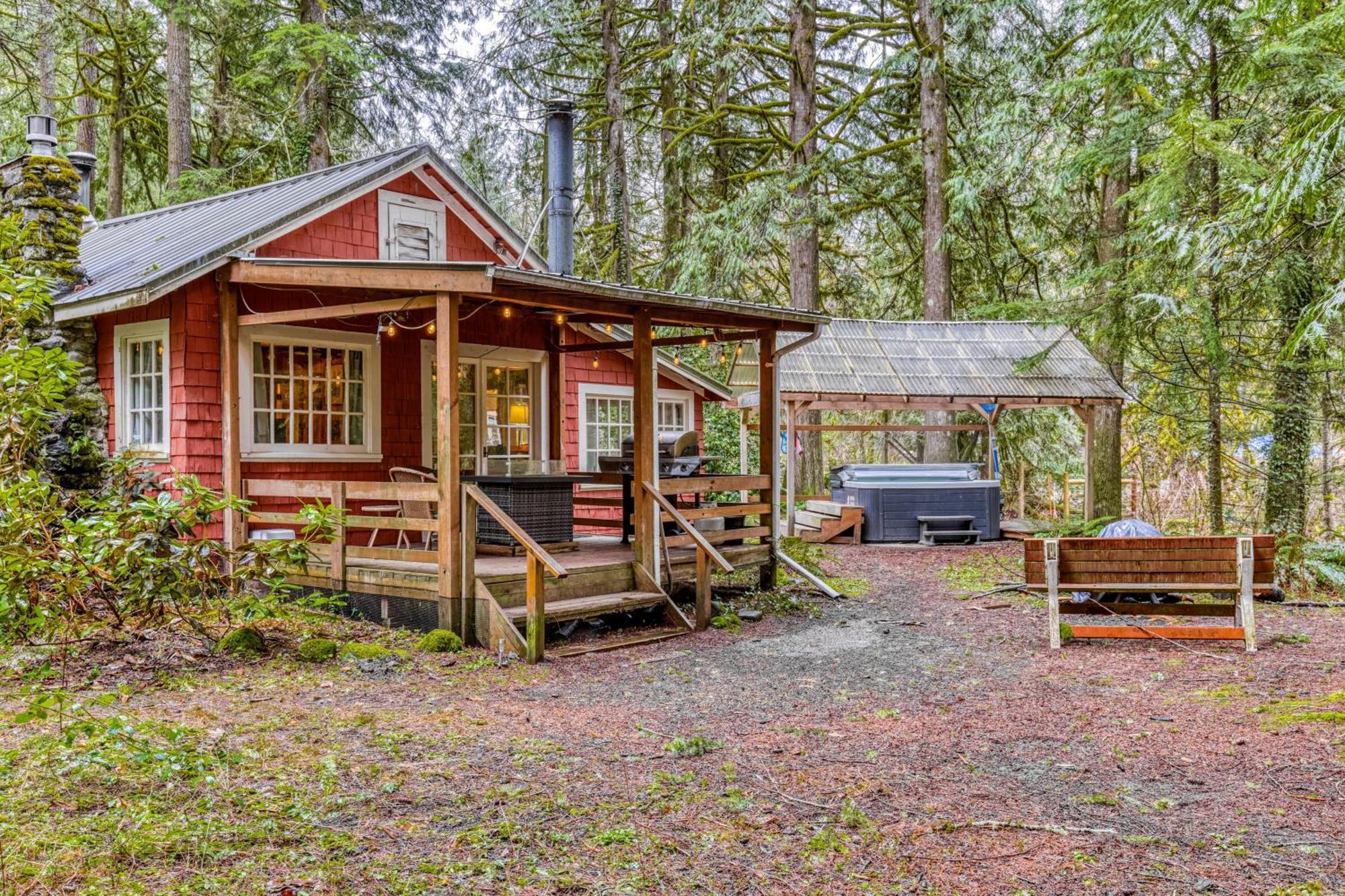 The Cedars Cabin Welches エクステリア 写真