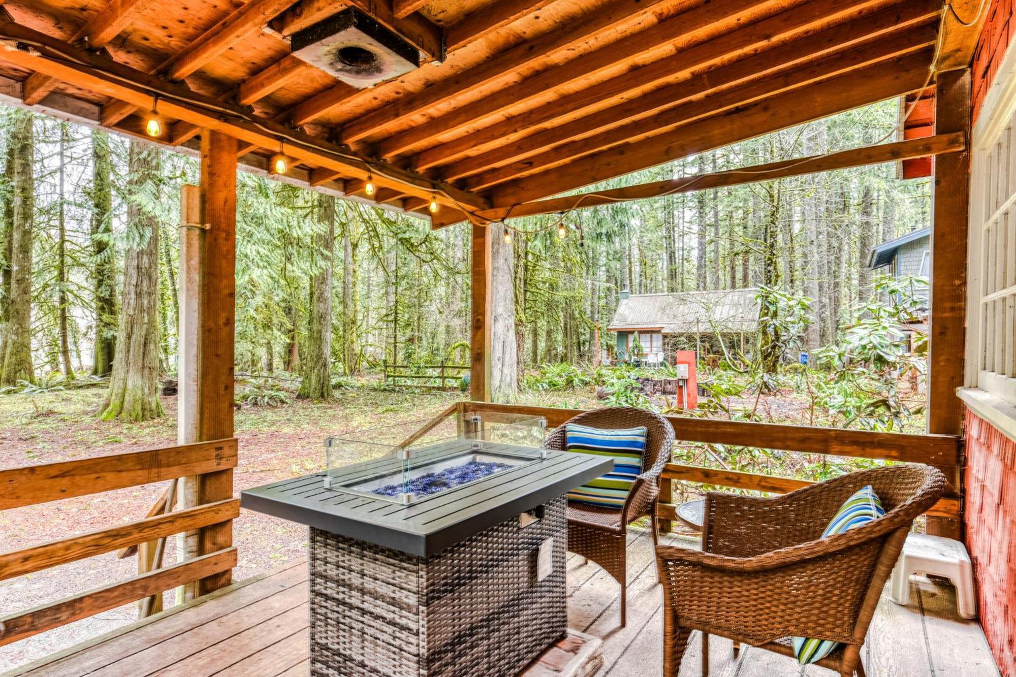 The Cedars Cabin Welches エクステリア 写真