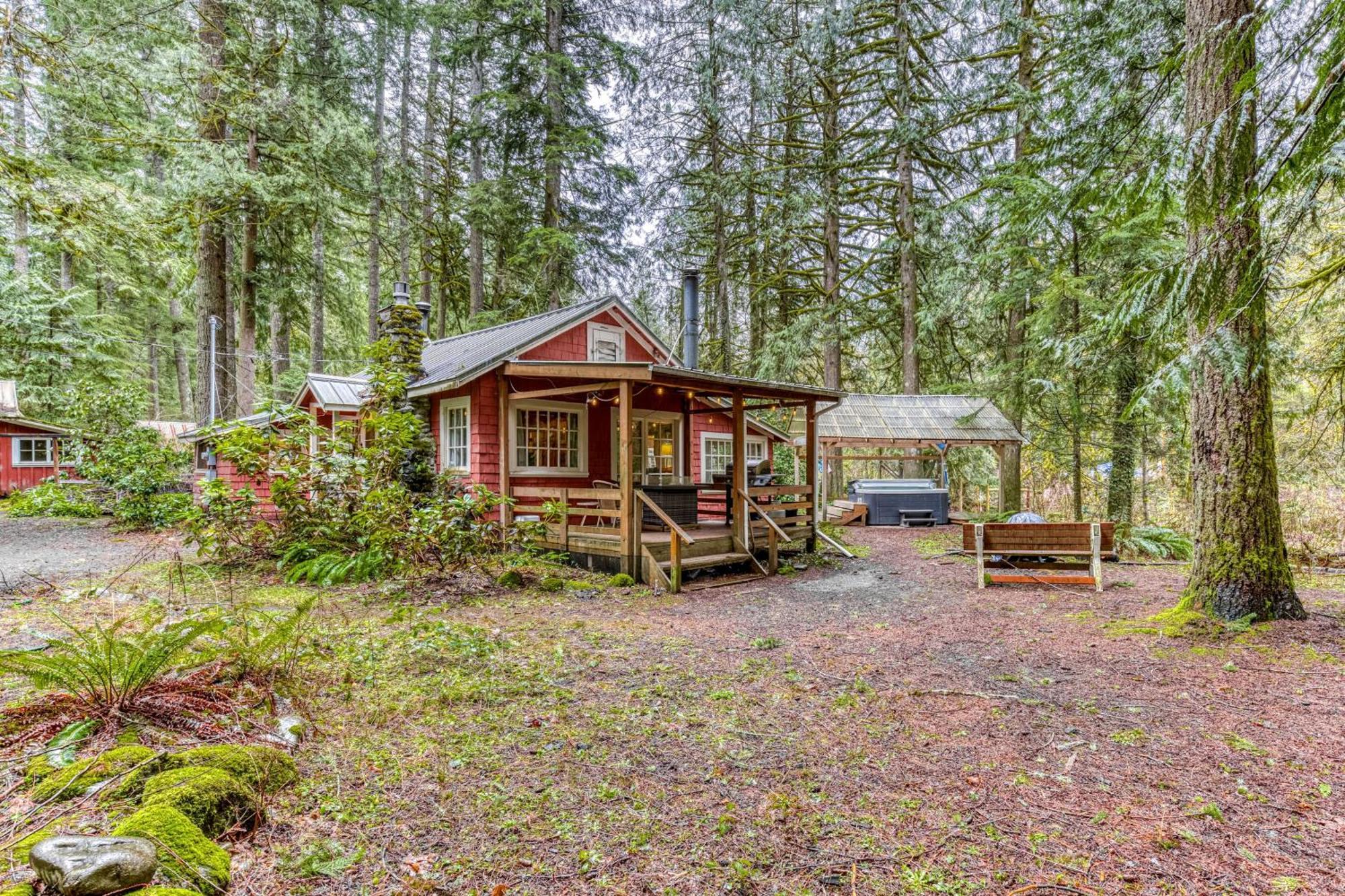 The Cedars Cabin Welches エクステリア 写真